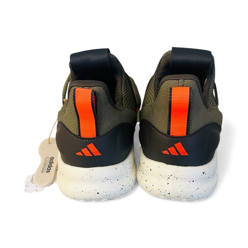 Adidas Lite Racer Adapt 7.0 slip-on running shoe in the Olive Strata Size 10 NWT - Picture 3 of 5